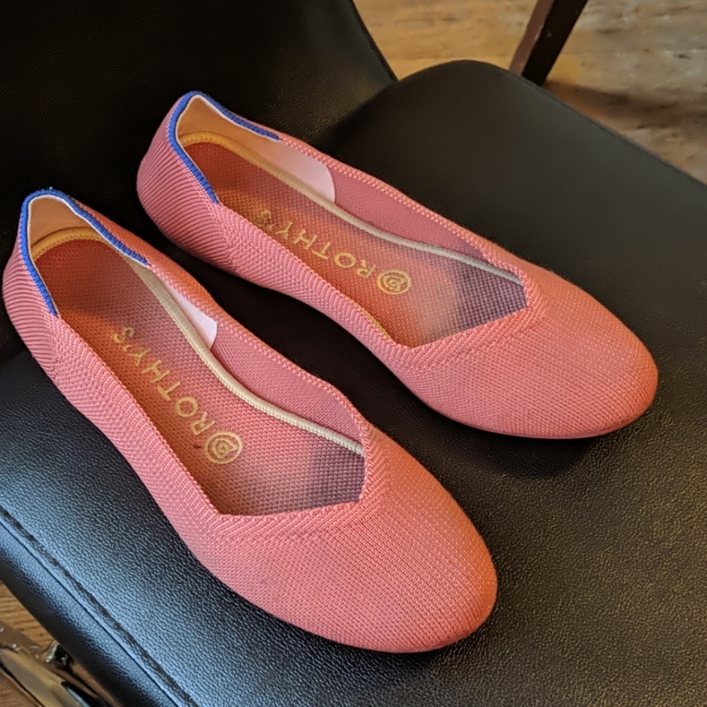 Copper rothys flats